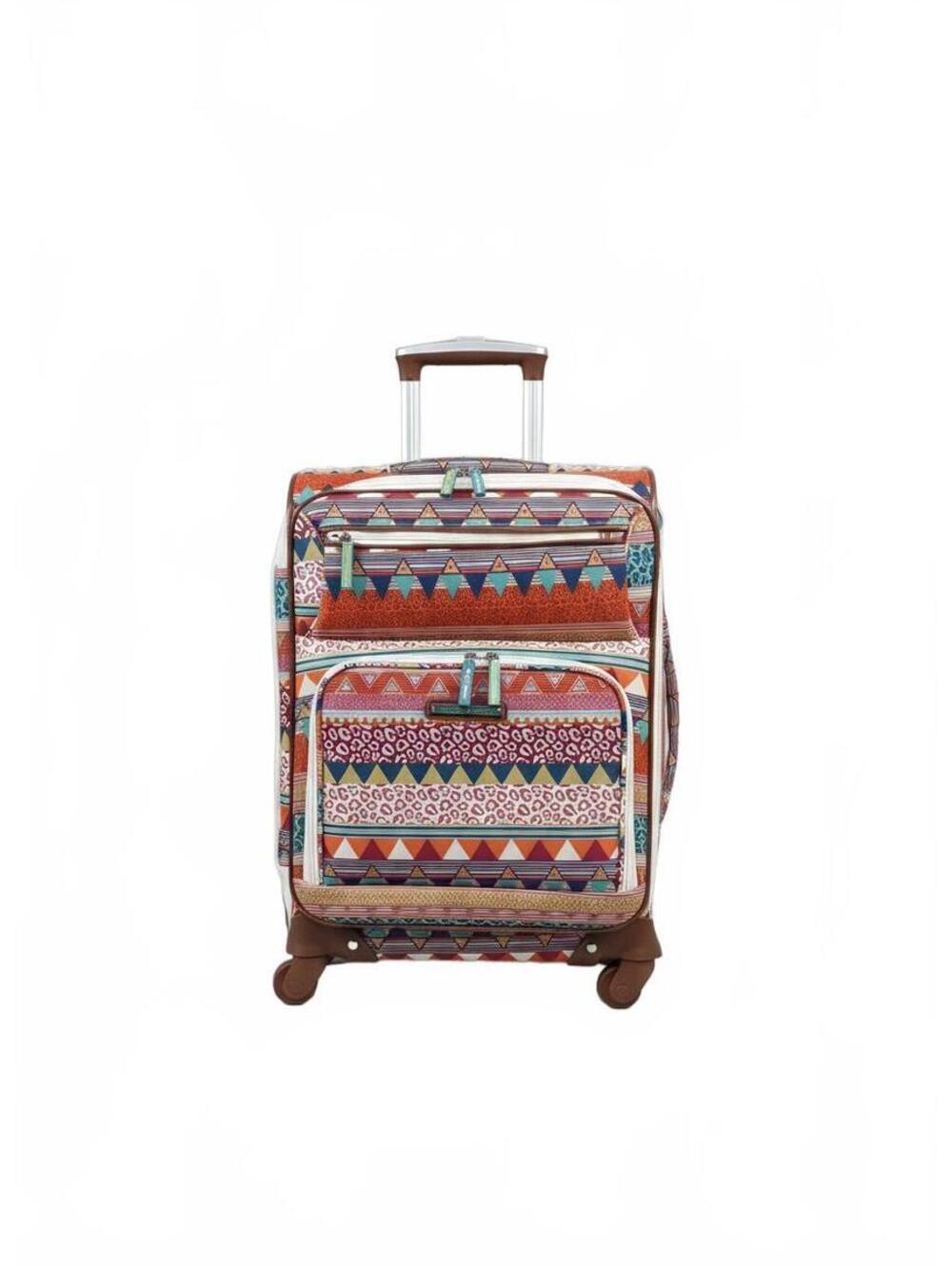Lily Bloom 21" Eco-Friendly Carry-On Suitcase with Wheels